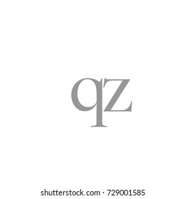 QZ Letter Logo, Icon, Vector element design

