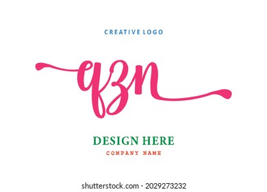 QZN lettering logo is simple, easy to understand and authoritative