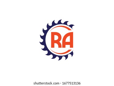 R A, RA Initial Letter Logo design vector template, Graphic Alphabet Symbol for Corporate Business Identity