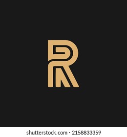 R A, RA Initial Letter Logo-Design, Vektorvorlage, grafisches Alphabet-Symbol für Unternehmensidentität
