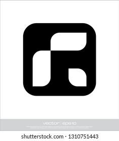 r abstract logo