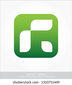 r abstract logo