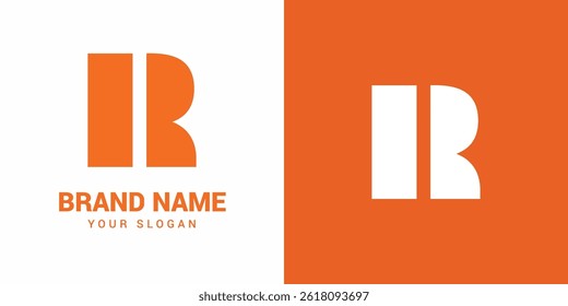 R alphabet logo Template design element with modern concept.