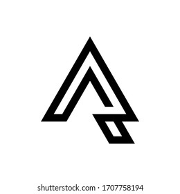 a r ar ra initial logo design vector symbol graphic idea creative