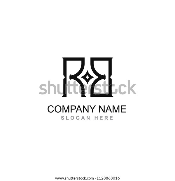 R B Letter Line Art Vector: เวกเตอร์สต็อก (ปลอดค่าลิขสิทธิ์) 1128868016 ...