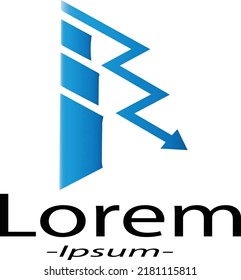 Logotipo R B Creadores Color azul