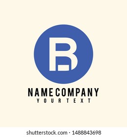R and B logos are strong unique and luxurious