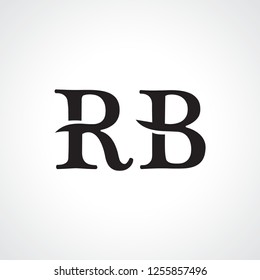 r b rb initial logo