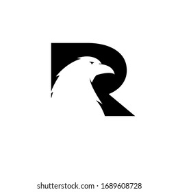 r bird eagle logo designs simple modern