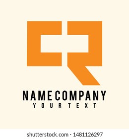 R and C initials logo are unique and elegant