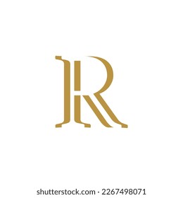 Logotipo vectorial de estilo clásico