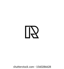 R creative logo design template