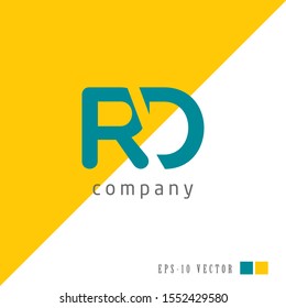 R & D Joint logo vector element template
