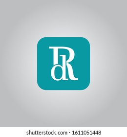 r d letter logo design