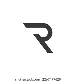 R deep dark vector logo