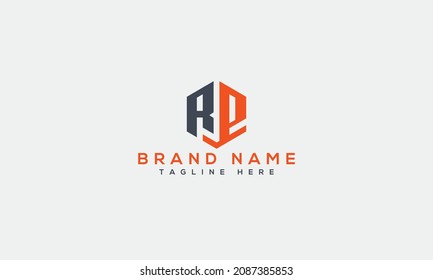 RE r e modern initial creative icon unique business letter logo