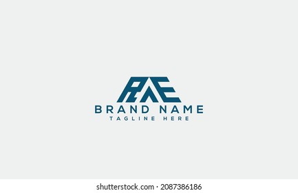 RE r e modern initial creative icon unique business letter logo