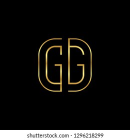 R F initial letter, modern logo design template vector 