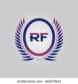 R F Logo