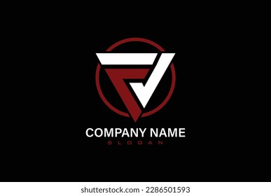 r f v rf rv fr fv vr vf rfv frv vrf rvf fvr vfr initial logo design vector symbol graphic idea creative, gym and fitness logo with circle