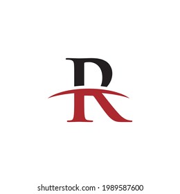 r horizon design logo abstract
