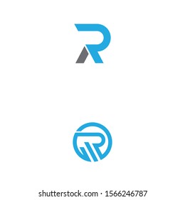 R icon Vector Illustration design Logo template