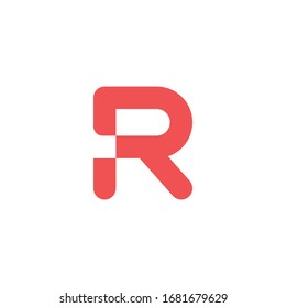 Diseño de icono vectorial de plantilla de logotipo de letra inicial