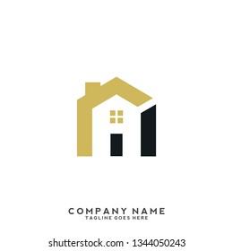 R initial letter, modern logo design template