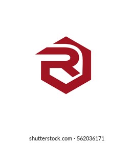 R initial logo