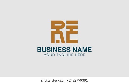 R  initial logo | initial based abstract modern minimal creative logo, vector template image. luxury logotype logo, real estate homie . typography . initials 