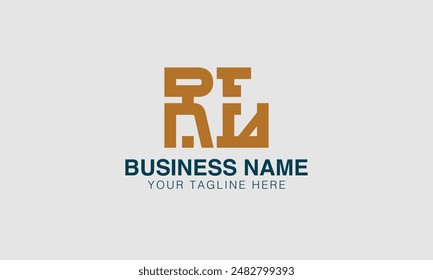 R  initial logo | initial based abstract modern minimal creative logo, vector template image. luxury logotype logo, real estate homie . typography . initials 