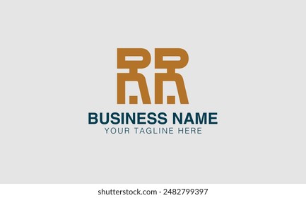 R  initial logo | initial based abstract modern minimal creative logo, vector template image. luxury logotype logo, real estate homie . typography . initials 