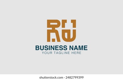 R  initial logo | initial based abstract modern minimal creative logo, vector template image. luxury logotype logo, real estate homie . typography . initials 