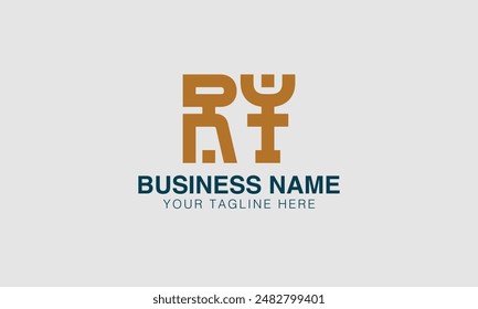 R  initial logo | initial based abstract modern minimal creative logo, vector template image. luxury logotype logo, real estate homie . typography . initials 