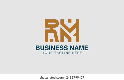 R  initial logo | initial based abstract modern minimal creative logo, vector template image. luxury logotype logo, real estate homie . typography . initials 