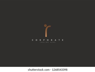 R Initial logo concept