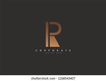 R Initial logo concept