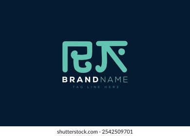 R and K logo design. RK abstract Letters Logo Monogram. This logo design is the process of creating a visual symbol that represents a brand, company, or individual.