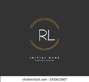 R K RK Beauty vector initial logo, handwriting logo of initial wedding, fashion, jewerly, heraldic, boutique, floral and botanical with creative template for any company or business.