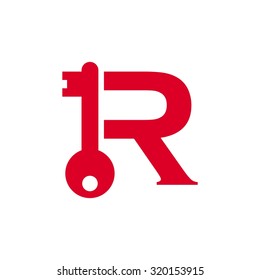 R And Key Logo