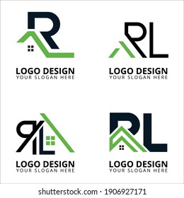 R L Real Estate Professional Logo