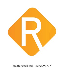 R latter logo for vector format. Easy useable for your company name    