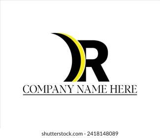 Icono de logotipo creativo de letra R