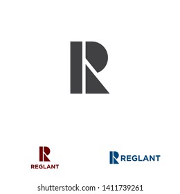 R letter design concept for business or company name initial