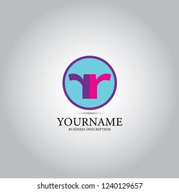 r Letter Design Logo