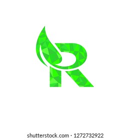 R Letter Dyamic Logo