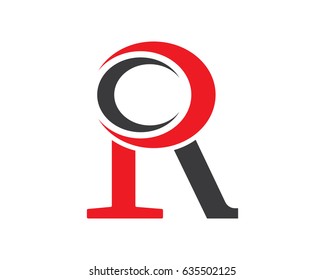 R Letter Eye Logo
