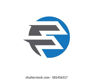 R Letter Faster Logo Template vector icon illustration design