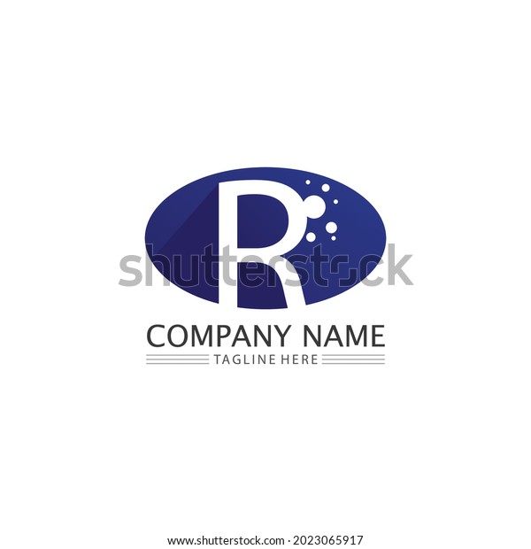 R Letter Font Arrow Vector Illustration Stock Vector (Royalty Free ...