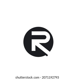 R letter icon business vector design  template